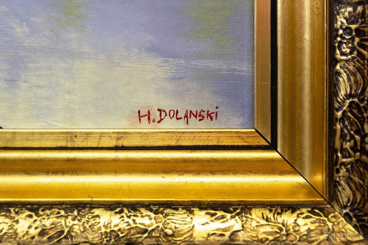 Hory a jazero, H.Dolanski, 710 × 610 mm - 8