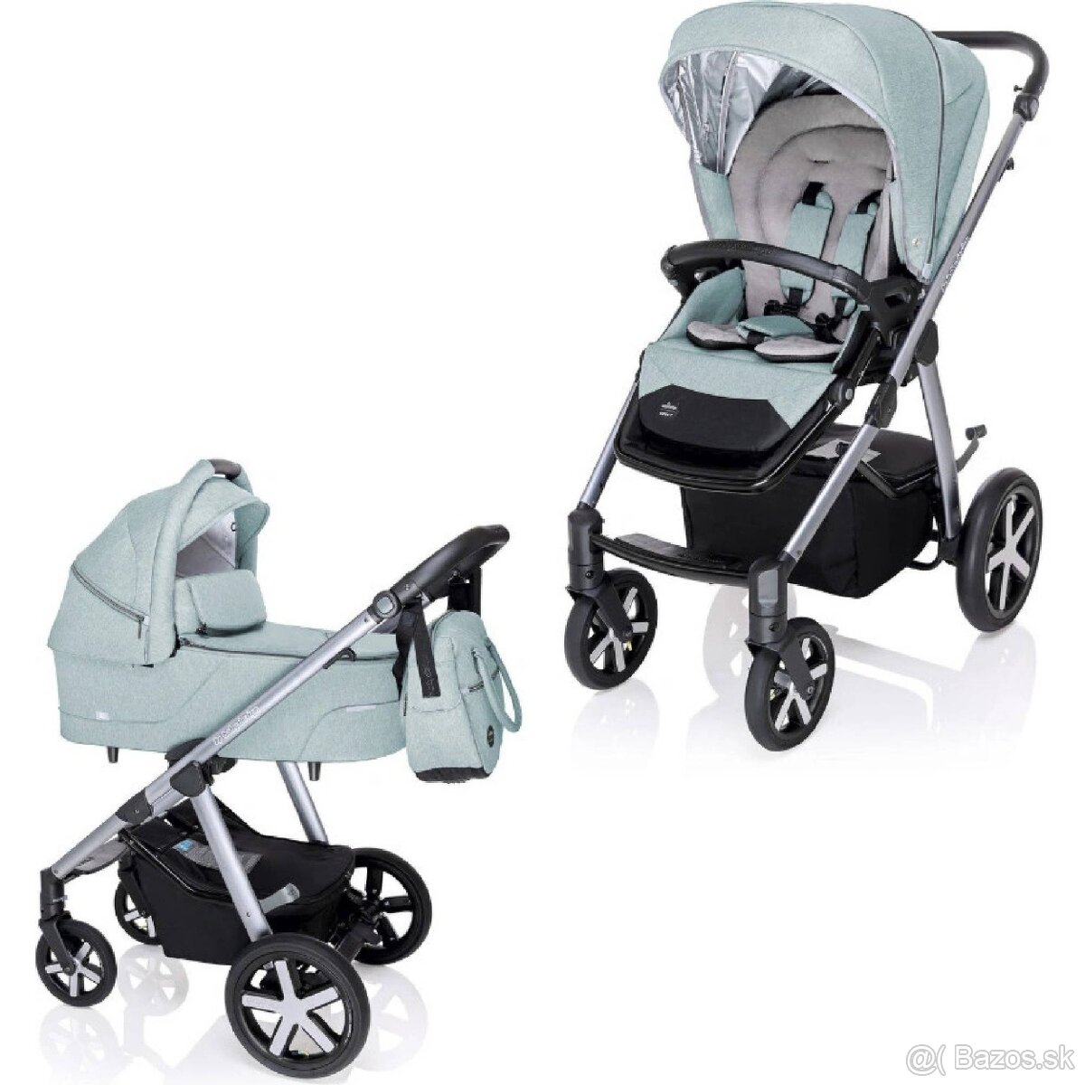 Kočík 2v1 + autosedačka (vajíčko) - 8