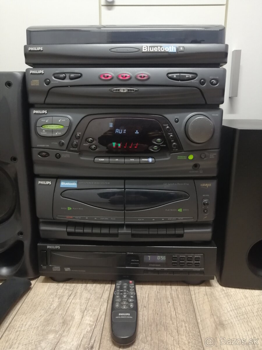 Bluetooth hifi veža Philips 2+1 - 8