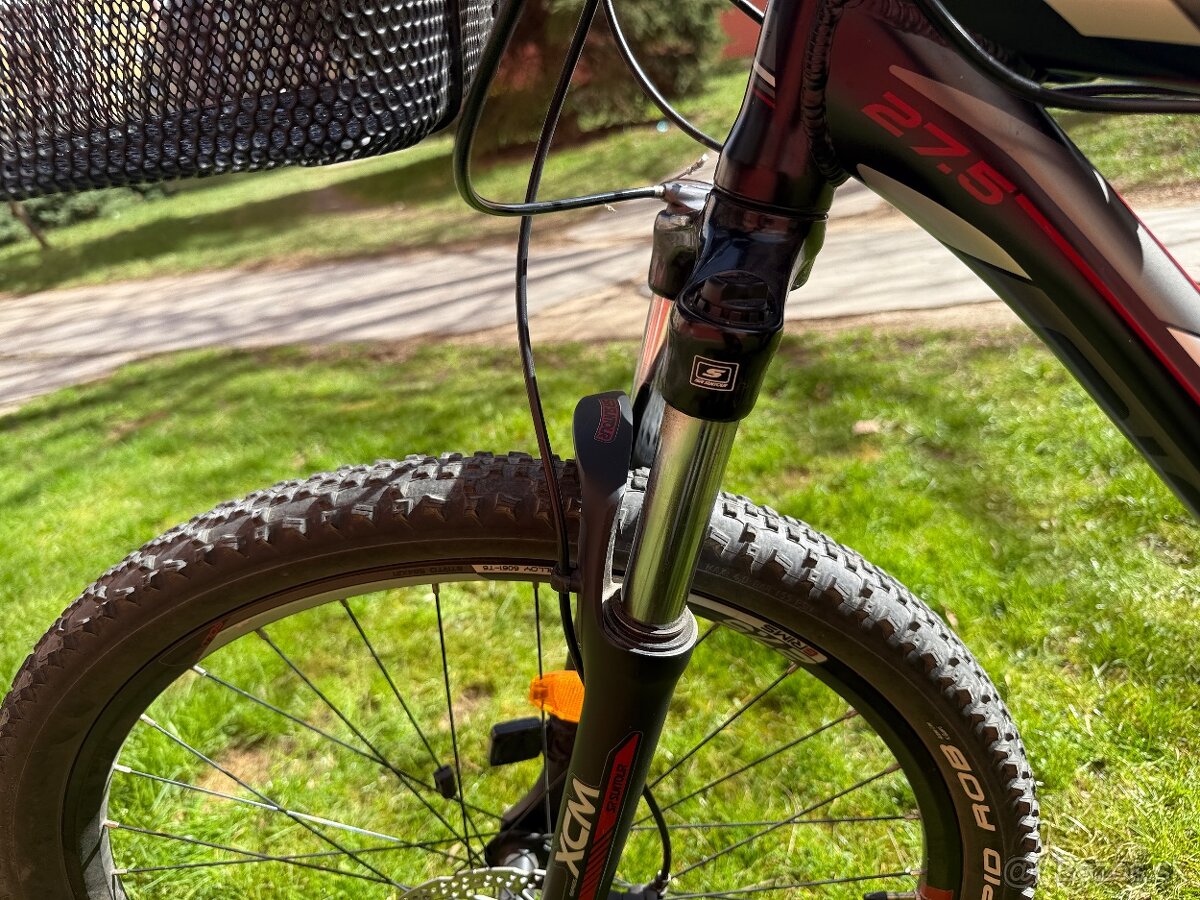 Genesis 27.5” + detská sedačka Hamax, ako nový - 8