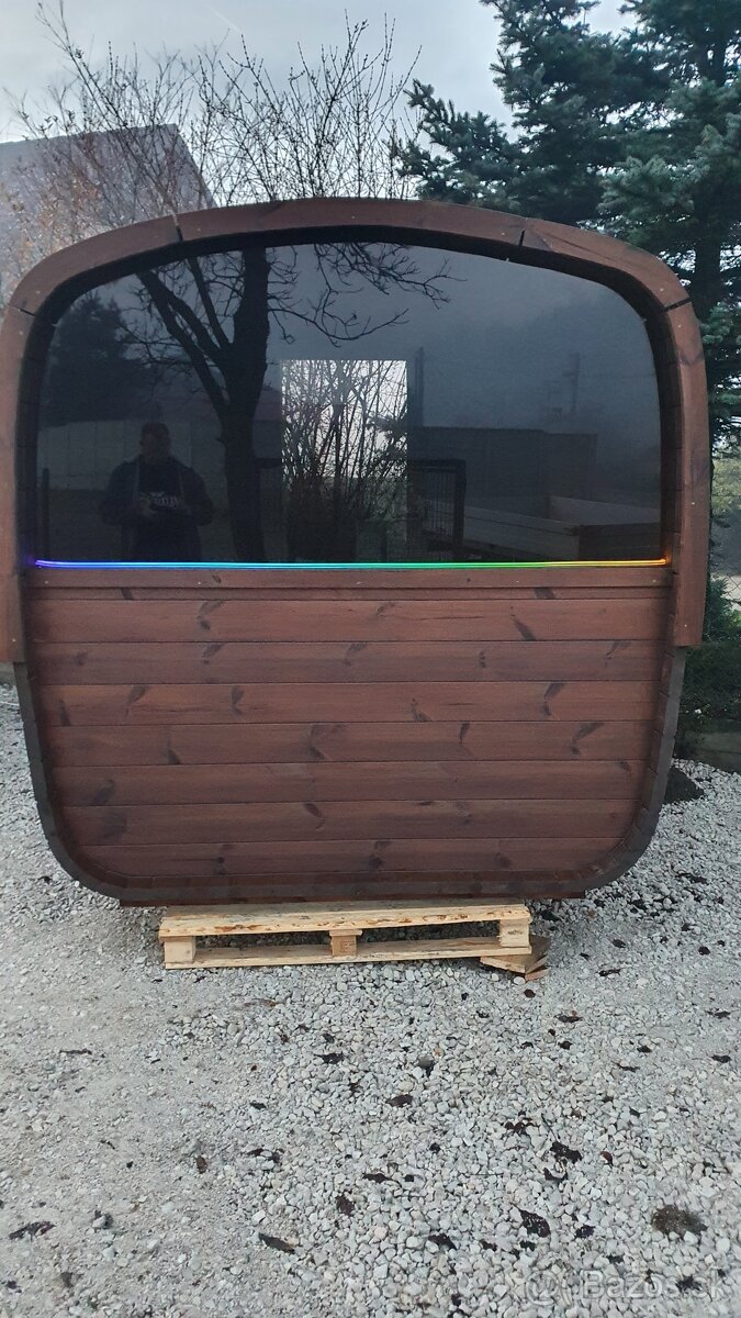 Sauna box z termodreva - 8