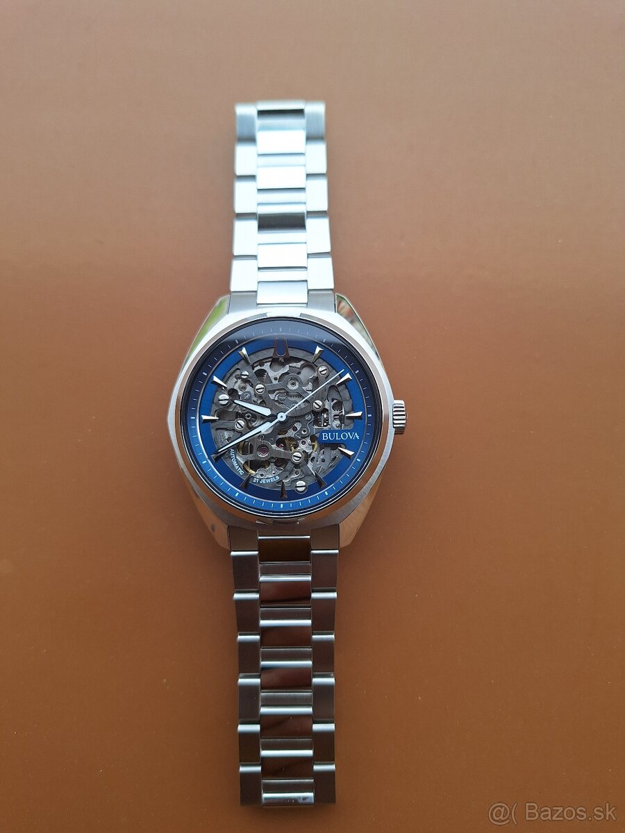 Predám hodinky Bulova Surveyor Automatic Skeleton 96A292 - 8