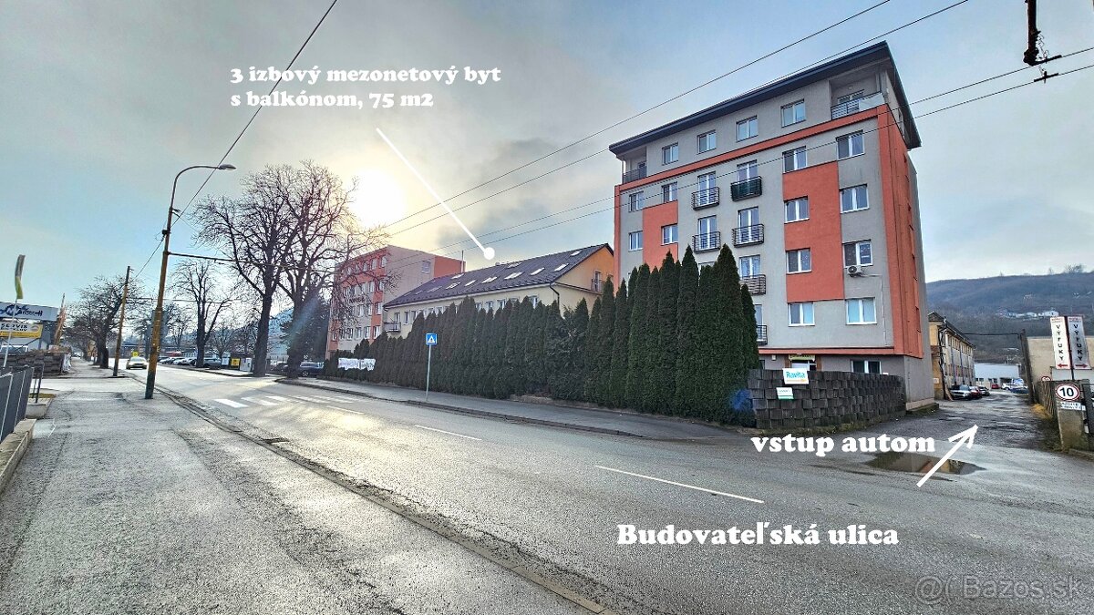 ŠTÝLOVÝ 3 izbový byt, mezonet, balkón, 75 m2, PREŠOV - 8