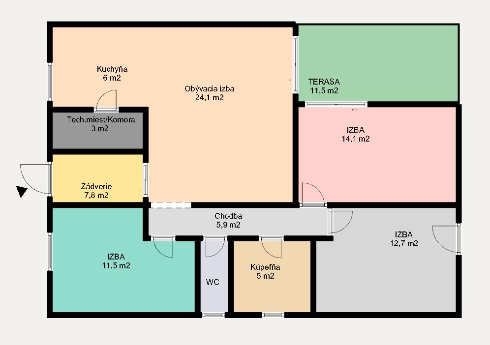 Nový rodinný dom blízko Bratislavy, kvalitné materiály - 8
