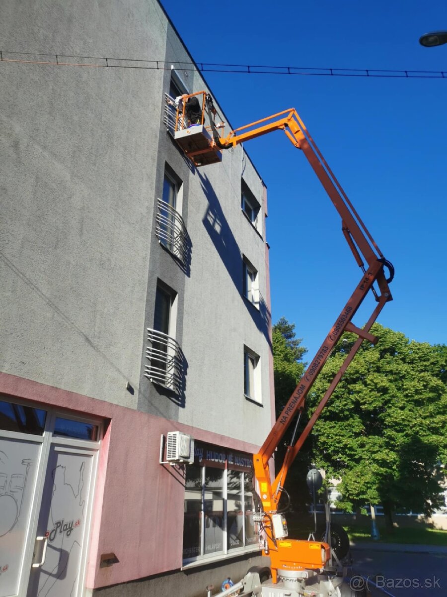 Prívesna pracovná plošina 14m - 8