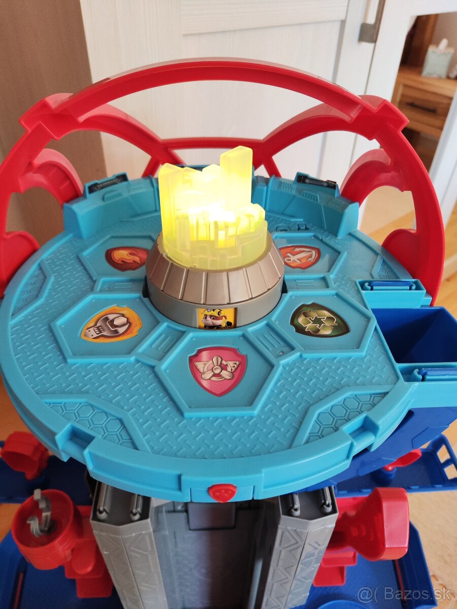 Paw patrol : veža + autíčka + drak + hra - 8