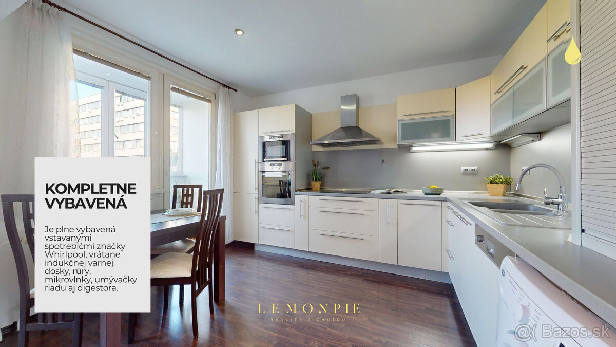 NA PREDAJ PRIESTRANNÝ 3-IZBOVÝ BYT S LODŽIOU V RUŽINOVE - 8