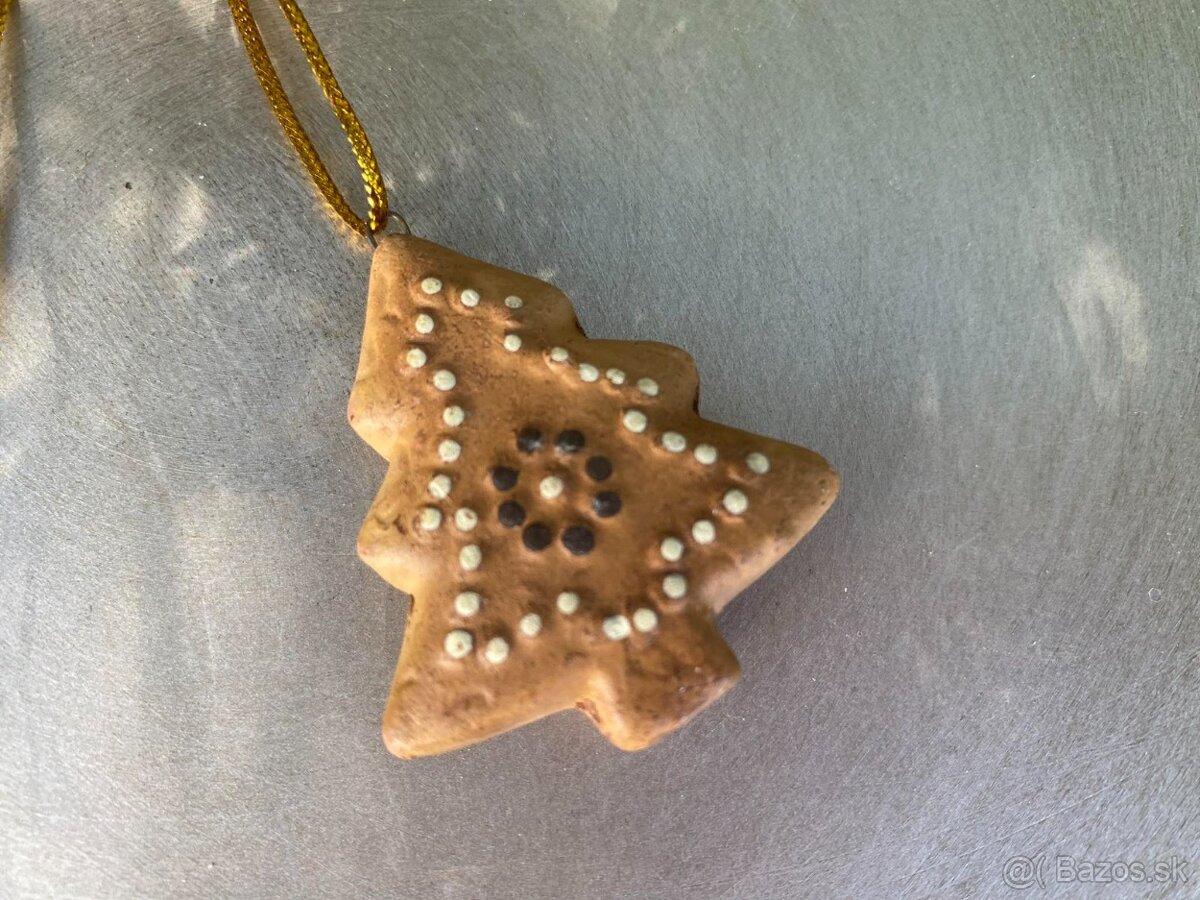 Závesné perníkové srdiečko - 8