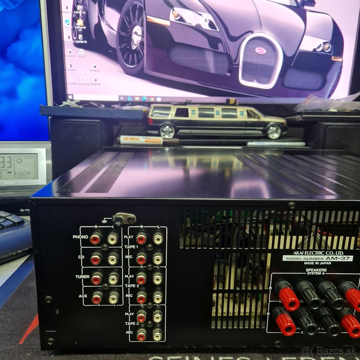 AKAI AM-37...ntegrovaný stereo zosilovač... - 8