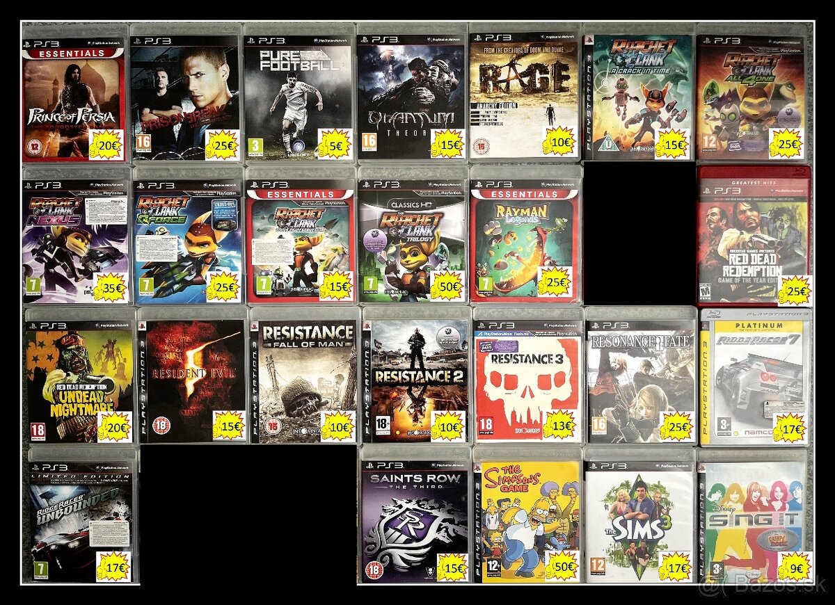 Predam PS3 hry - Crash, GTA, LEGO, FIFA, F1, BUZZ - 8