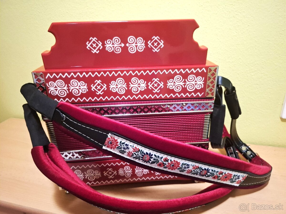 Heligónka E&R Jelinek, Elegant 2 Maľba čičmany - 8