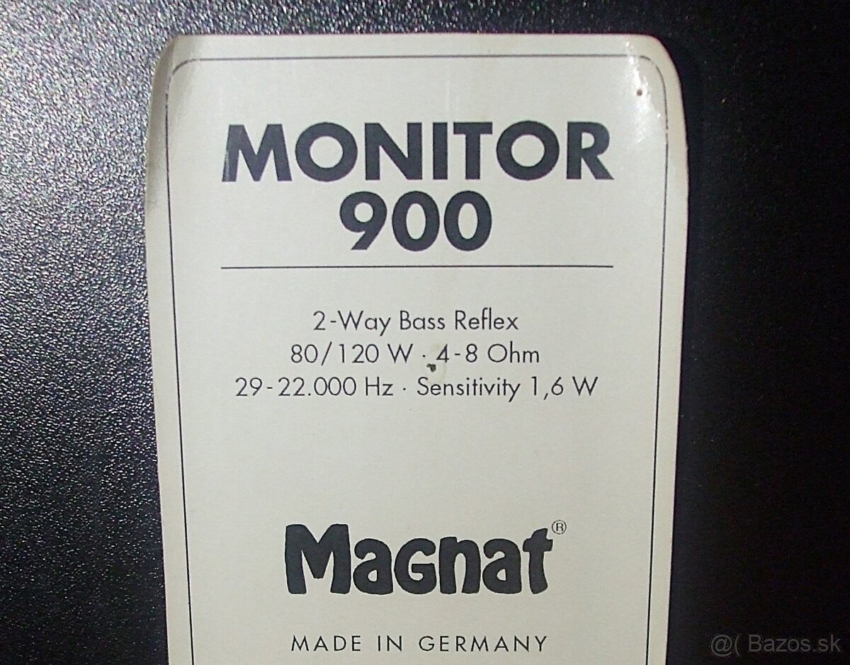120W reproduktory MAGNAT Monitor, 80x22x26cm, Germany, AB20 - 8