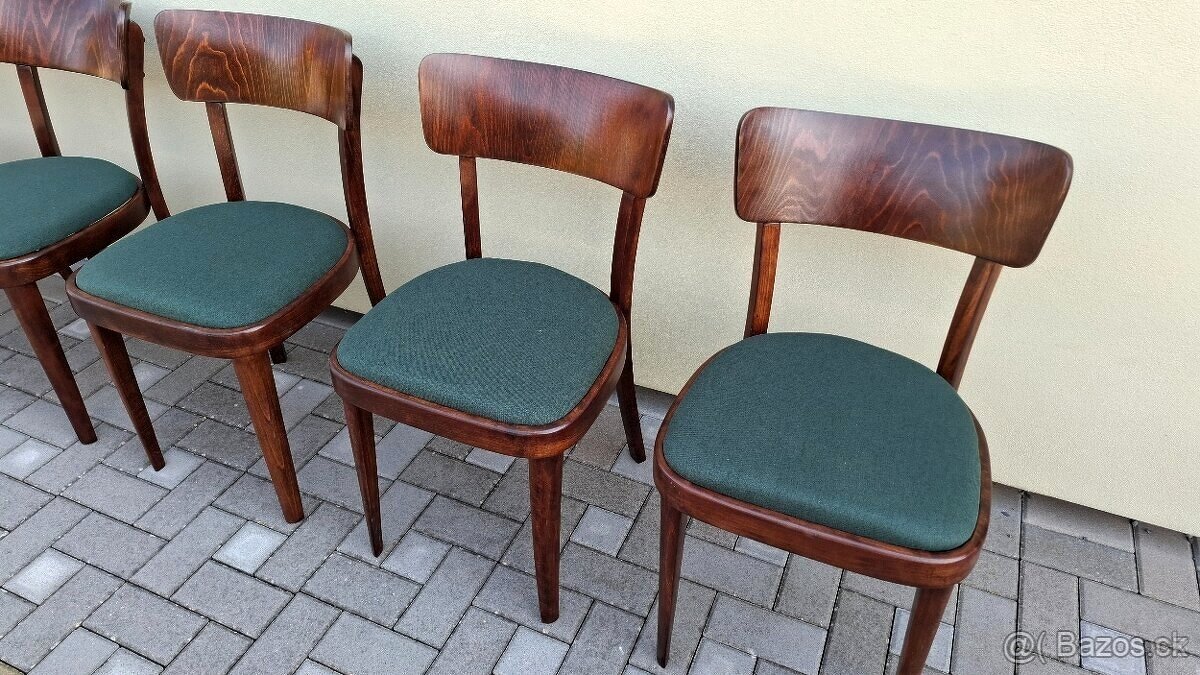 Polstrované jídelní židle THONET 6ks - 8