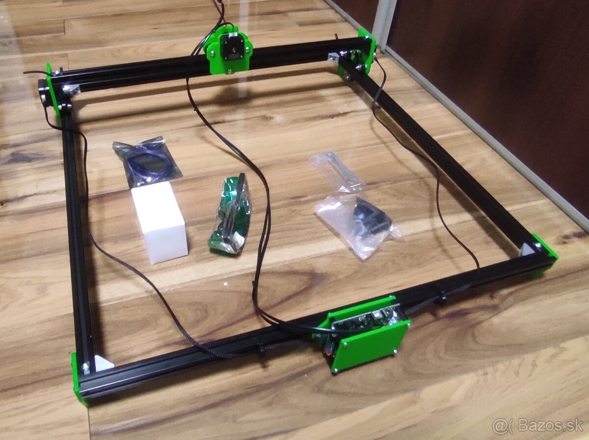 Laserový gravírovací stroj 52X52CM DIY 5500mW - 8