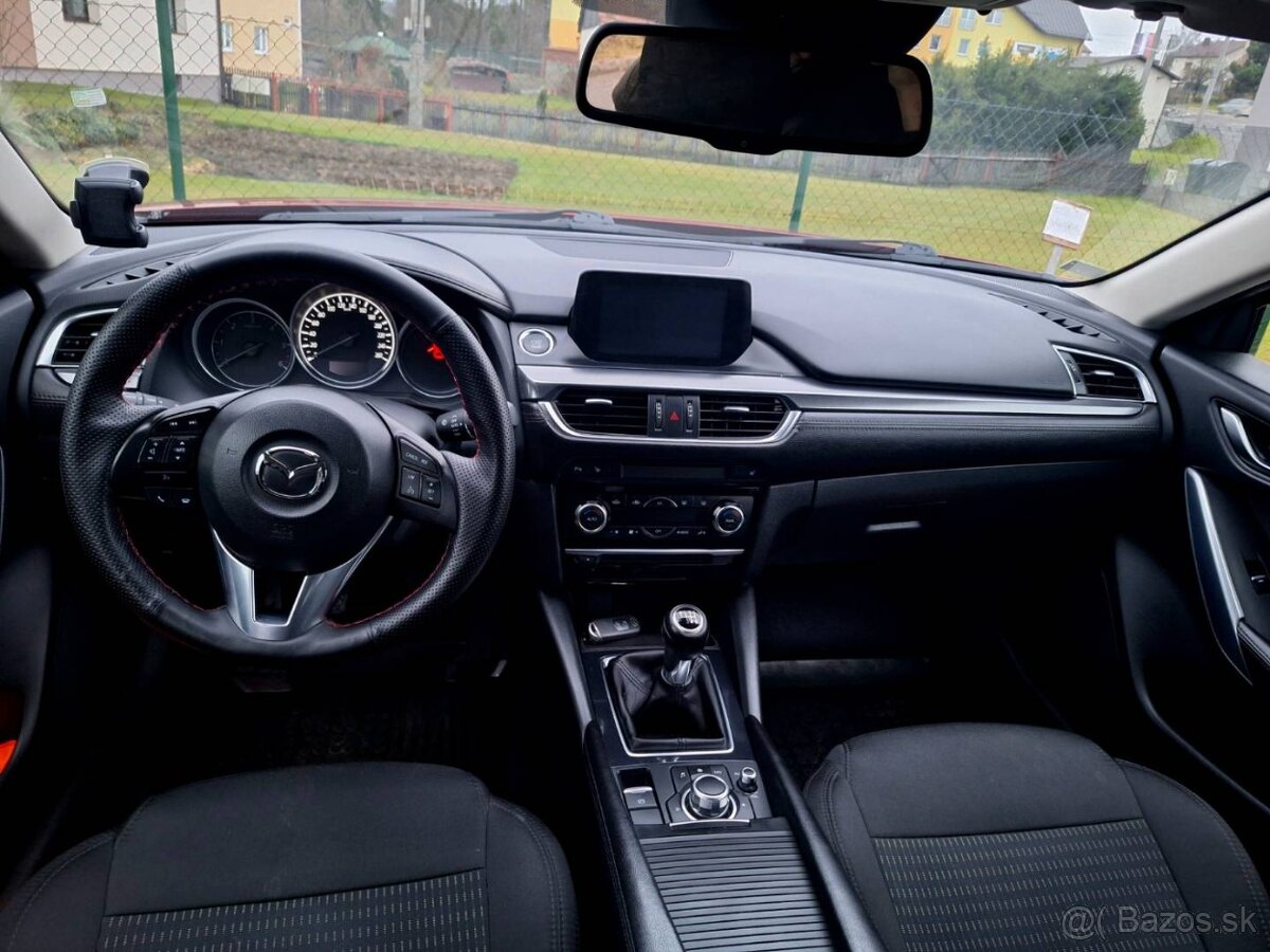 Mazda 6 2.2 Skyactive-D Revolution, 1.majiteľ, top stav - 8
