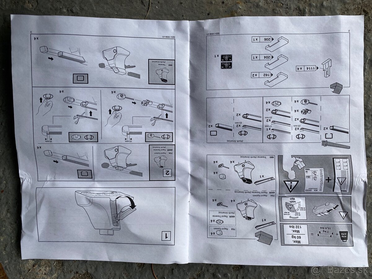 Thule strešný nosič - 8