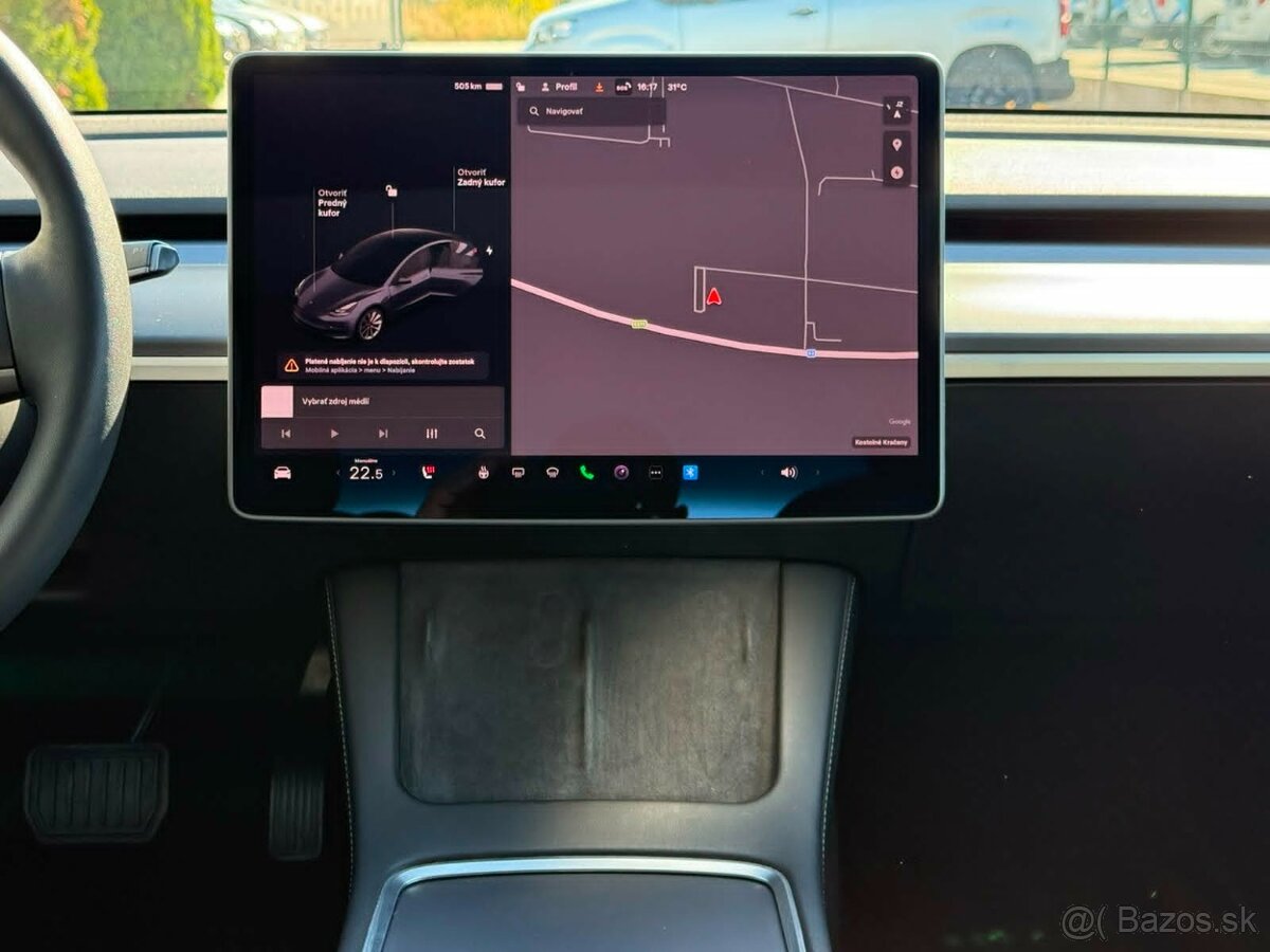 Tesla Model 3 FACELIFT LONG RANGE- AWD-tepelné-matná folia-b - 8