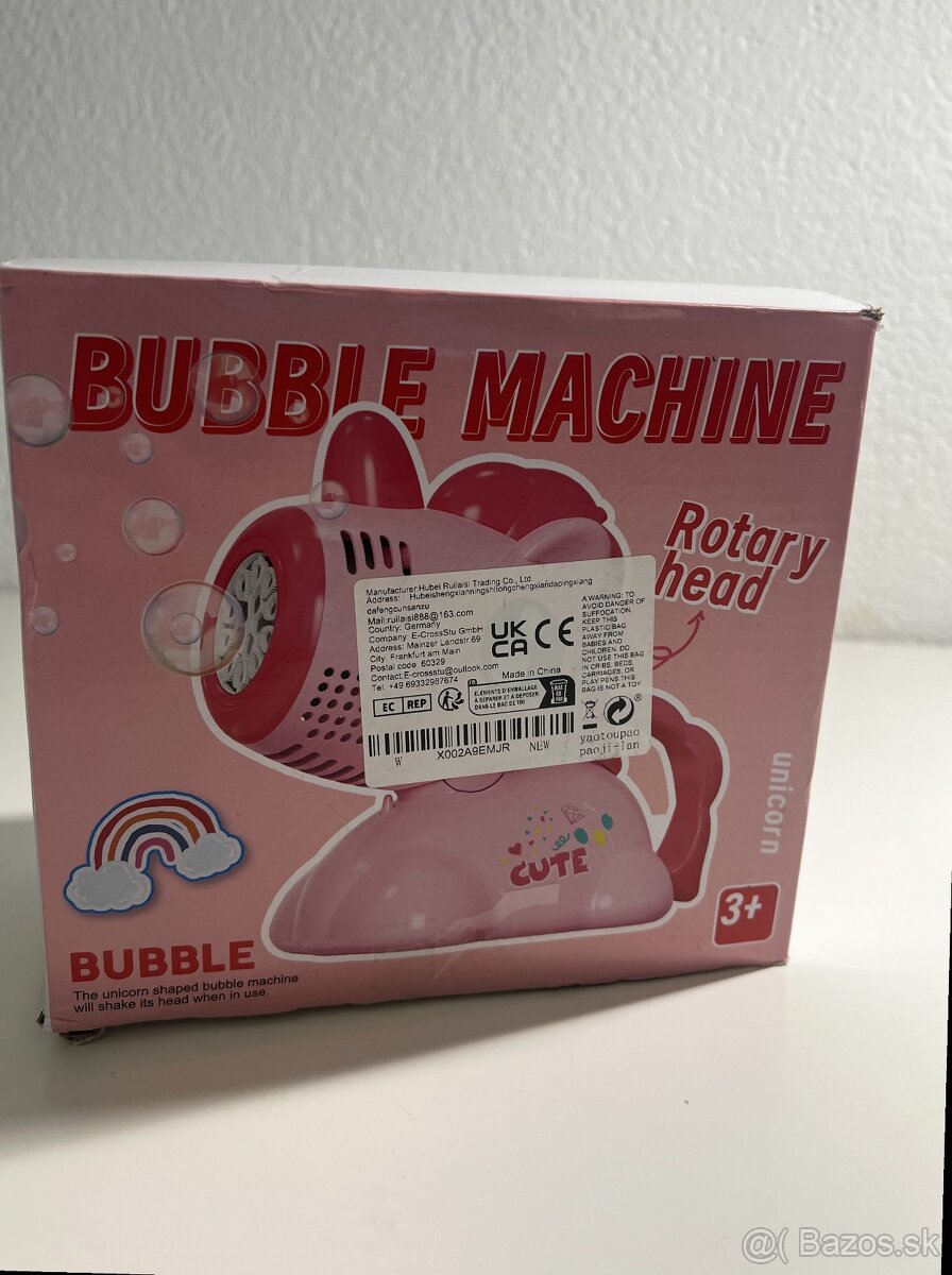 #L0195 Bublinkovač Bubble Machine Unicorn - 8