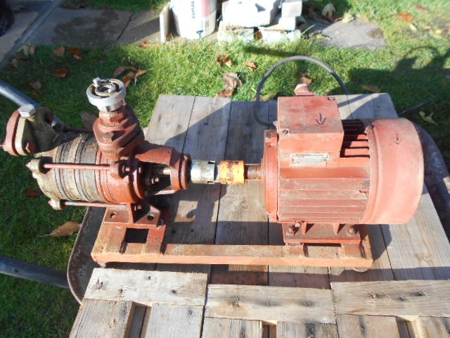 Trojstupňové čerpadlo s motorom na 380-400V - 8