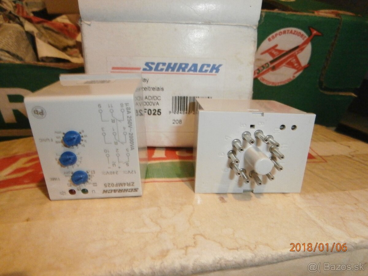 Časové rele OMRON,SCHRACK,LOVATO. - 8