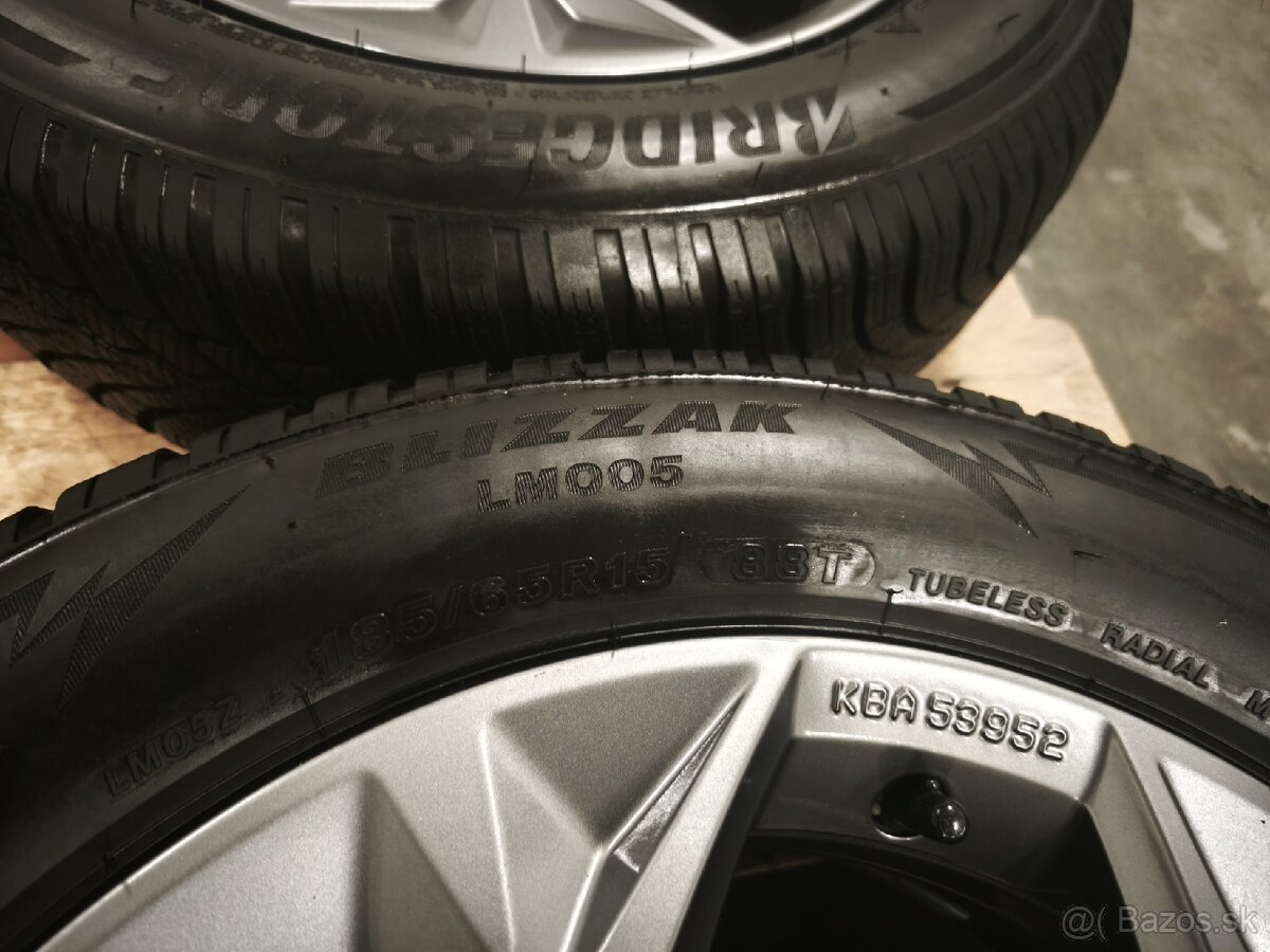 SEAT/VW/AUDI/R15 5x100/ZÀNOVNÁ ORIG.ZIMNA SADA - 8