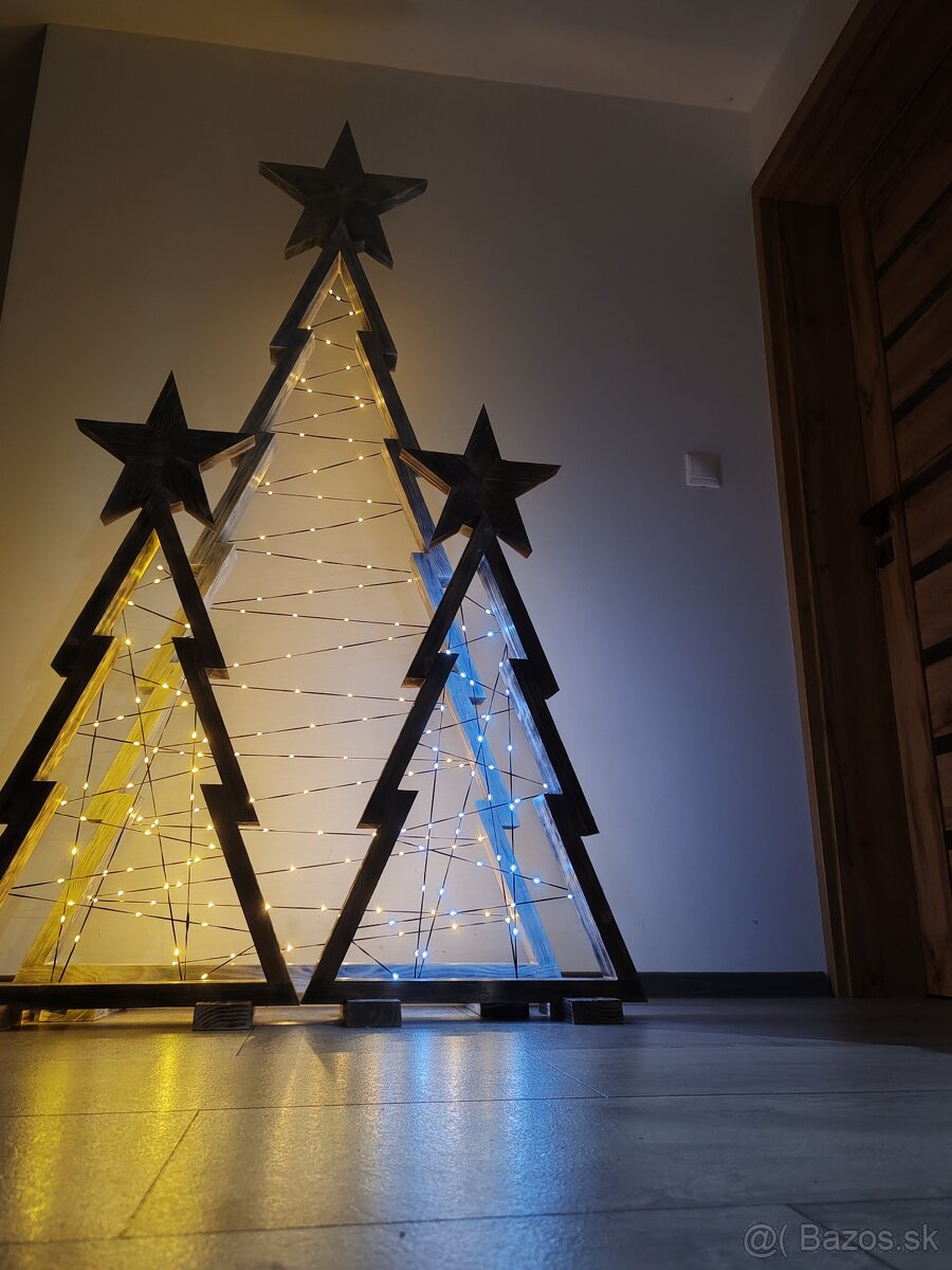 Drevený Vianočný stromček - 8