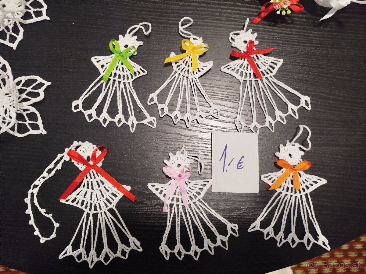 Háčkované ozdoby na Veľkú noc - 8