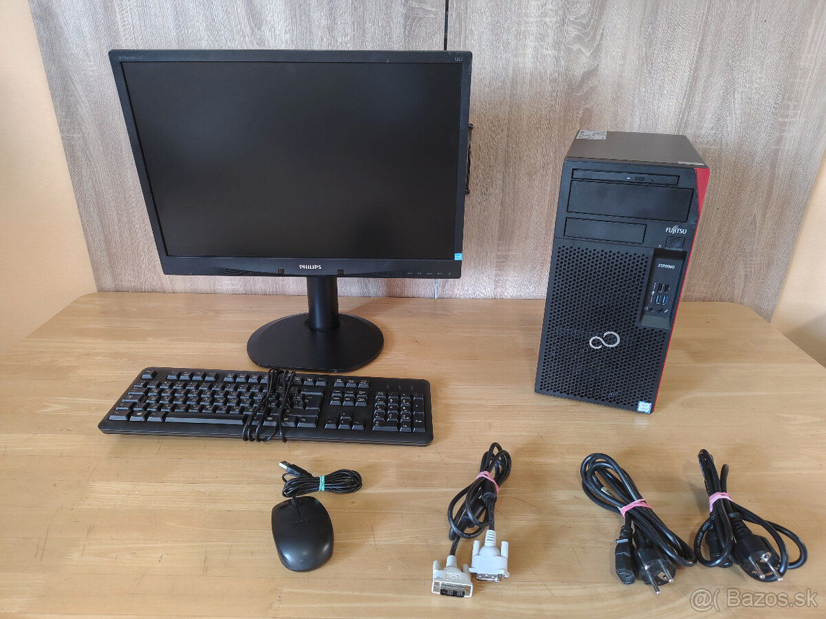 Počítače Fujitsu Esprimo P557/E85+ - i5 7400 - 8
