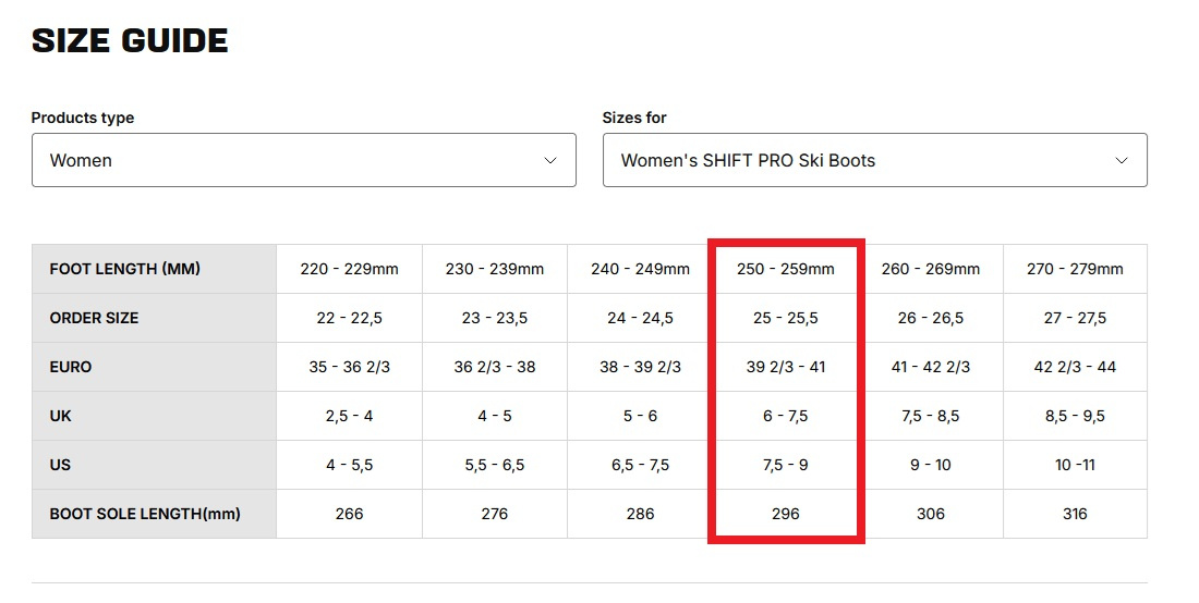 Salomon Shift PRO 90 W AT - mondo veľkosť 25.5 - 8
