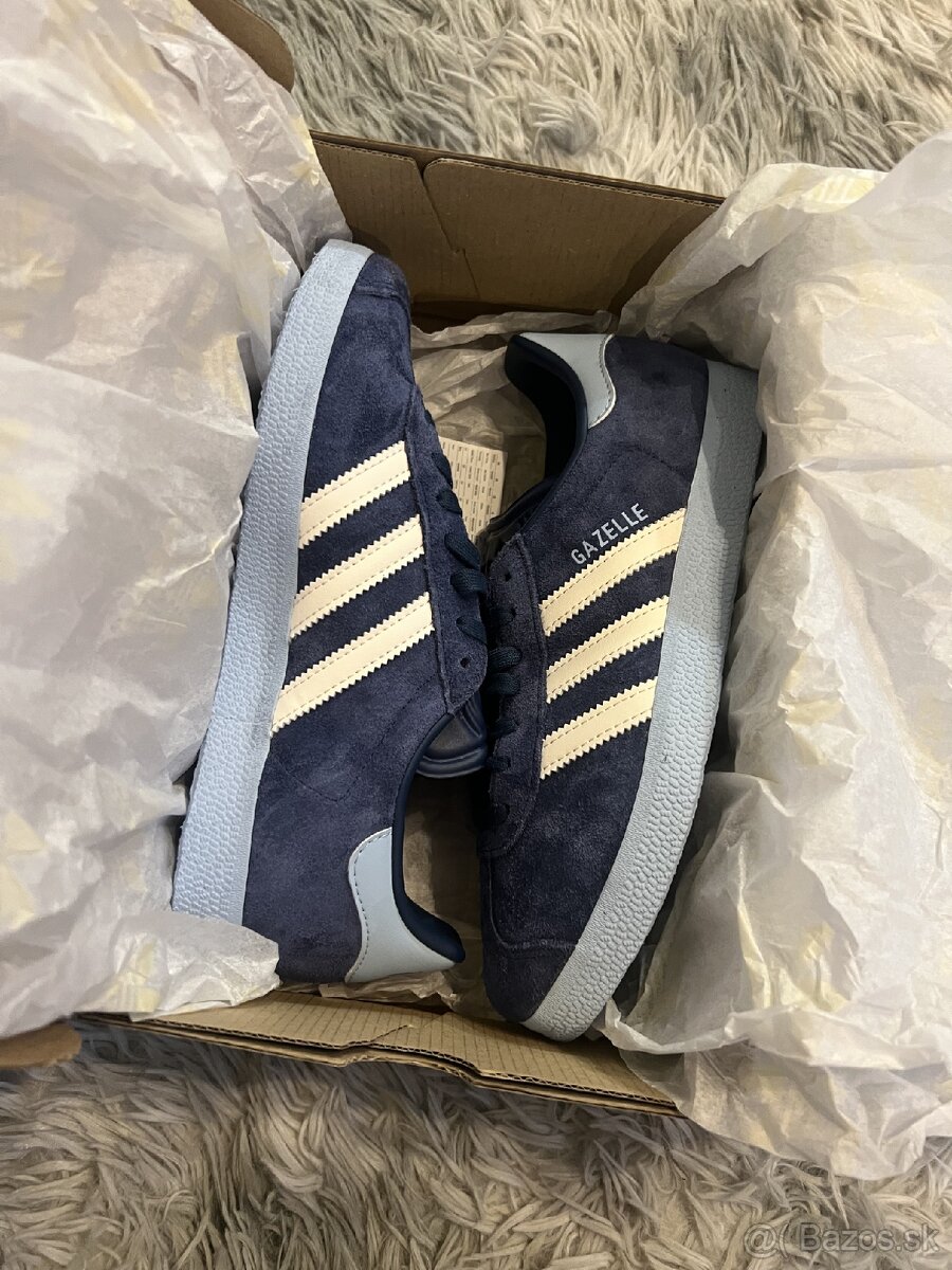 Adidas Gazelle Tenisky Modré - 8