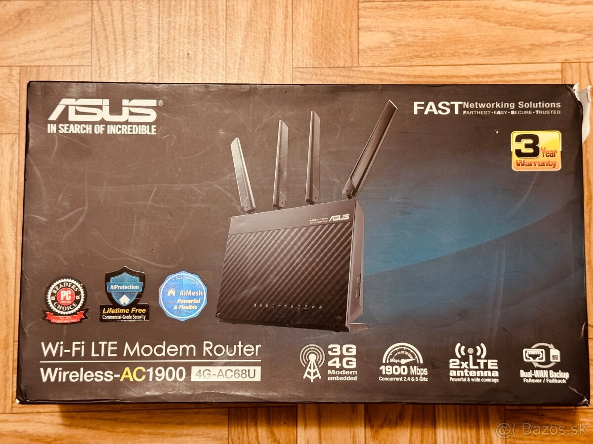 Router ASUS 4G-AC68U - 8