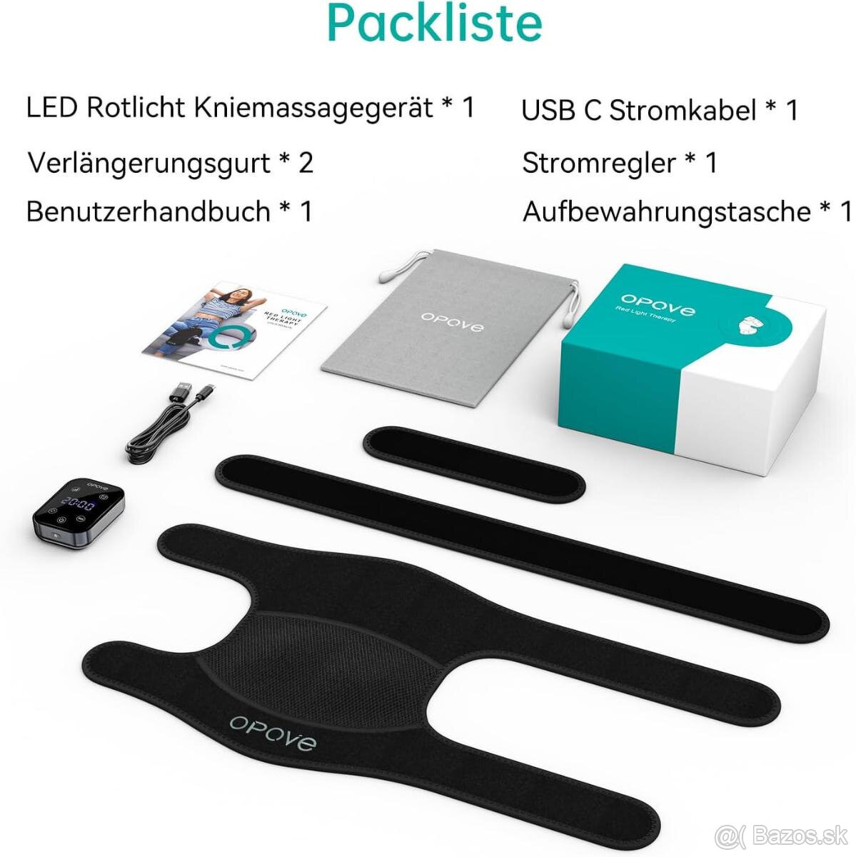 opove Masážní přístroj na kolena - 8