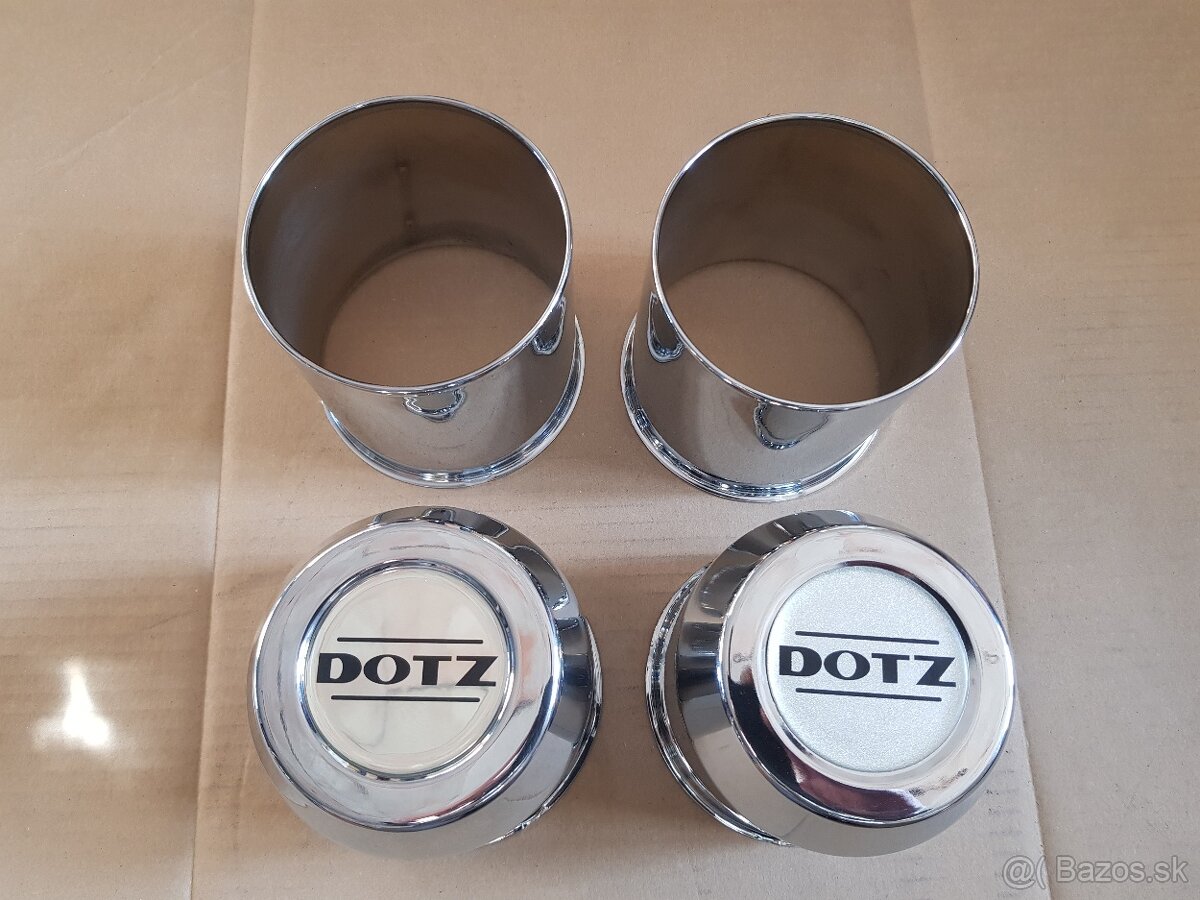 Predám 4x úplne nové chrómove krytky nábojov na SUV , OFFRO - 8