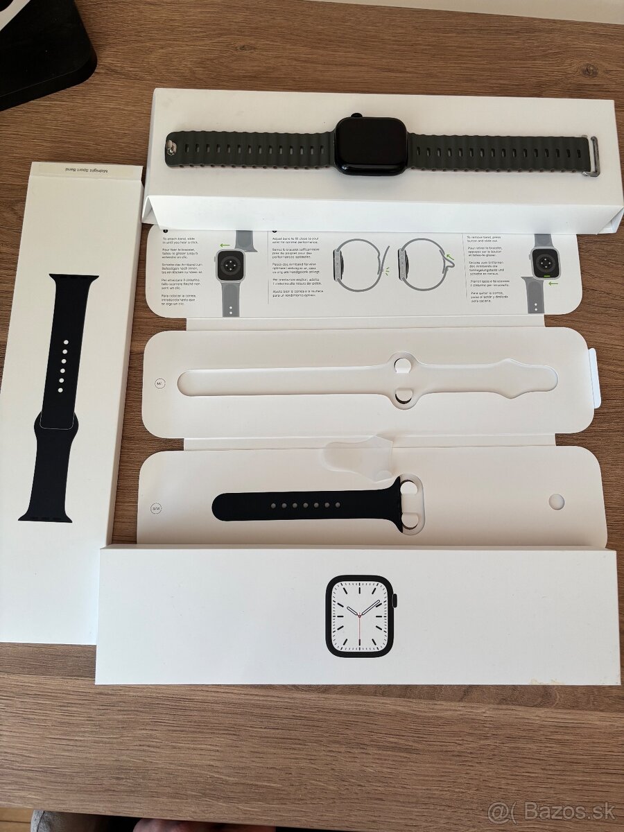 Apple watch 7, 45mm Midnight - 8