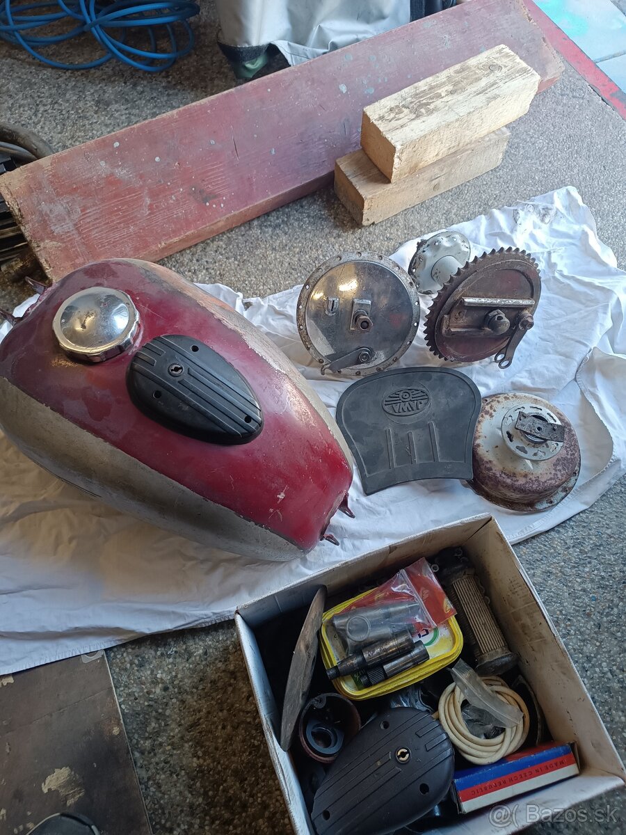 Jawa ČZ 125/351 r.v 1954 s TP vymením - 8