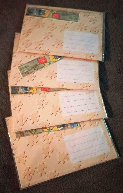 Puzzle pohľadnica s obálkou - 8