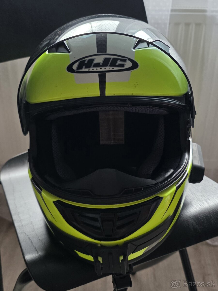 Prilba na motorku HJC CS-15 Sebka flou XXL 64 - 8