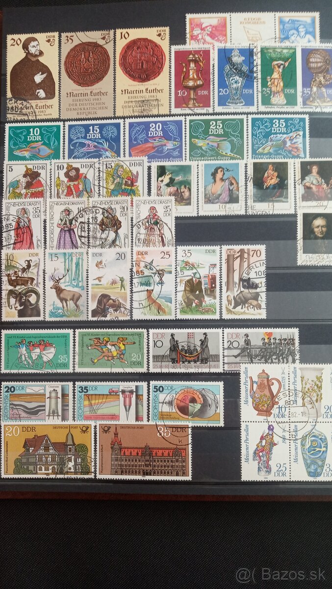 Predám známky DDR a Maďarsko - 8