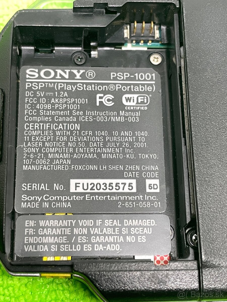 Sony PSP 1001 Playstation Portable BLK - 8