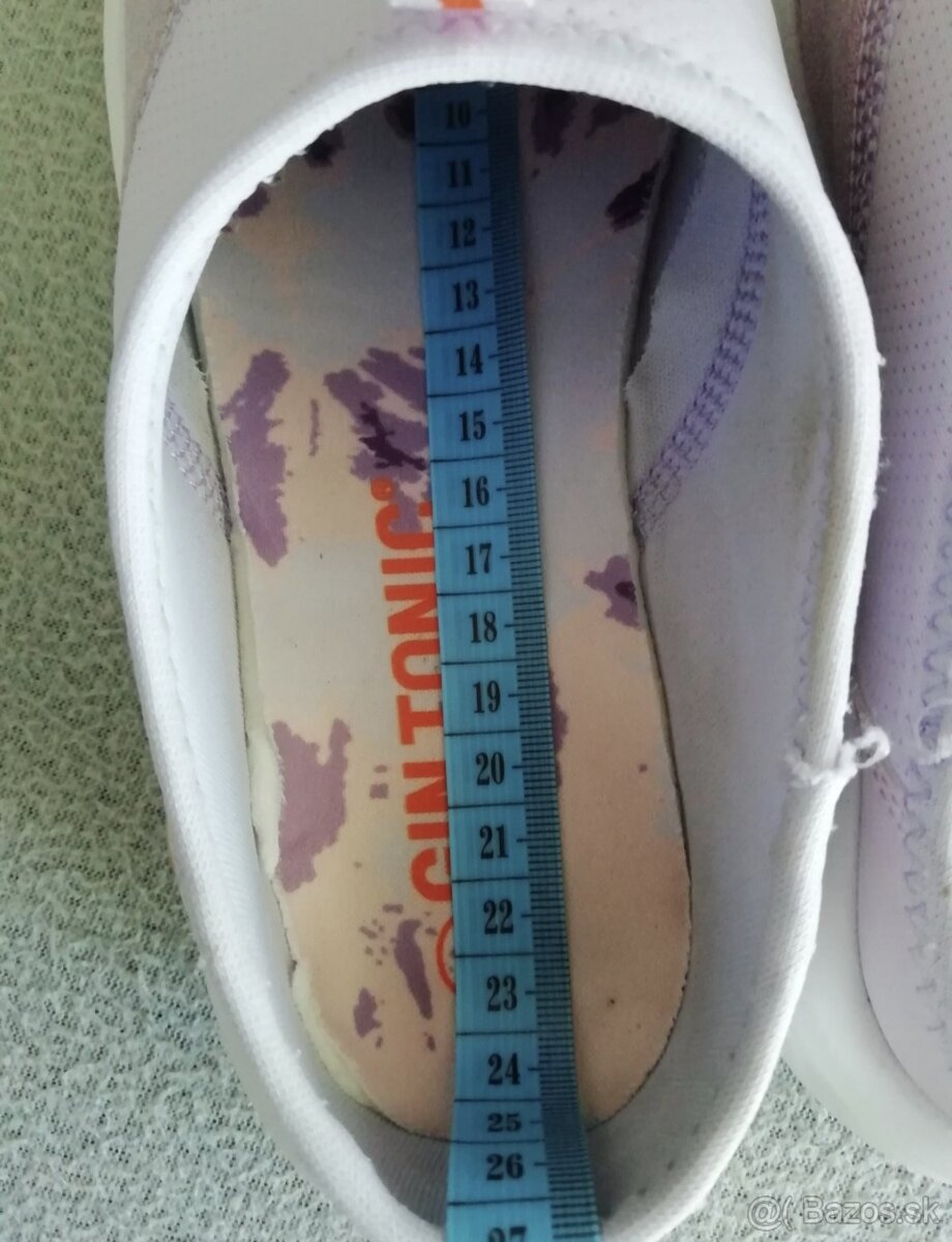 Dievčenská letná plátená obuv, sandále. - 8
