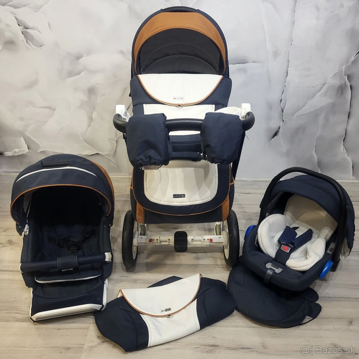Adamex kočík - trojkombinácia - 8