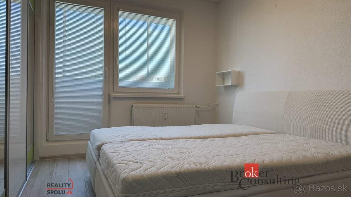 PRENÁNAJOM, 2-izbový byt s dvomi balkónmi a vlastným parkova - 8