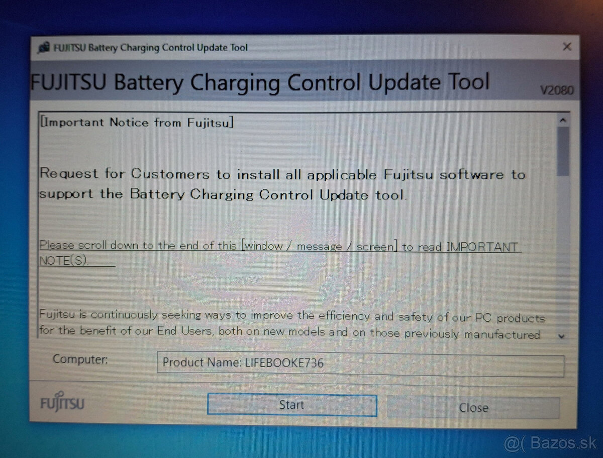 Fujitsu LifeBook E736 + taska a mys - 8