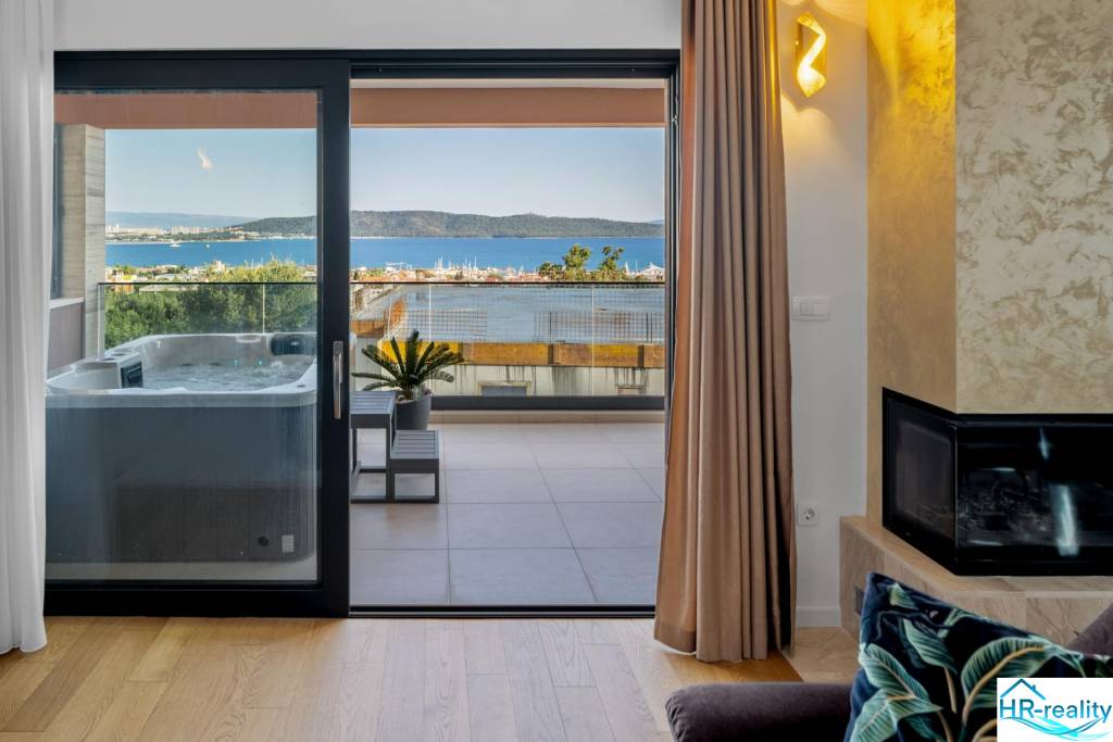 Split, Kaštela – luxusný zariadený penthouse s výhľadom - 8