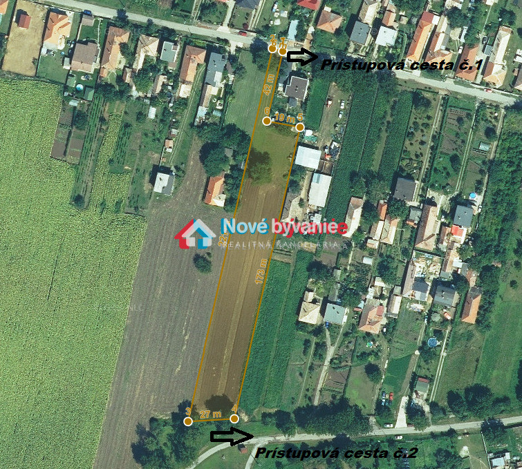 Predaj, veľký stavebný pozemok-Veľké Ludince(N115-14-FRAD) - 8