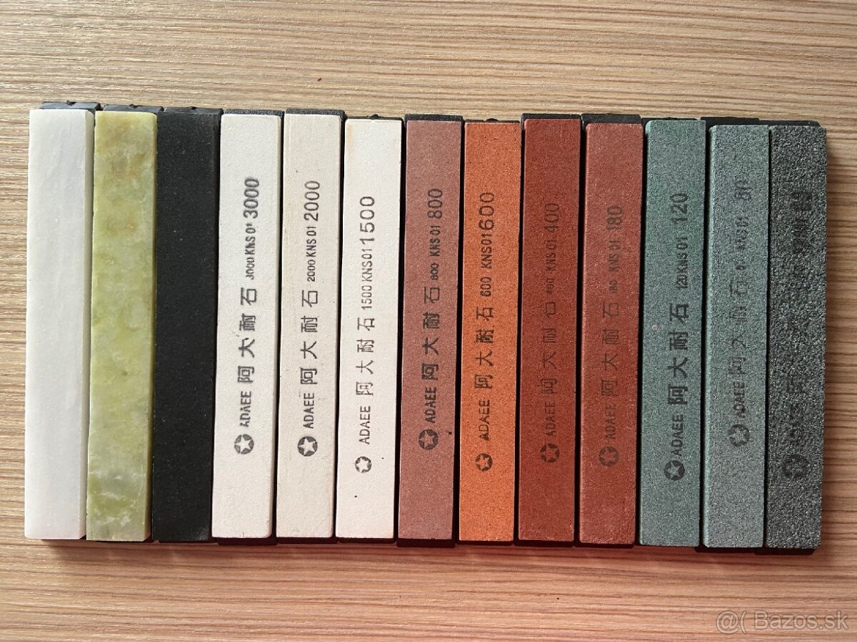 Ručná profi brúsna sada na nože + 4 brúsne kamene - 8