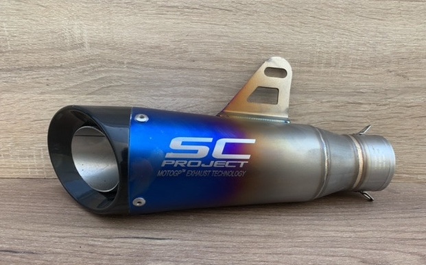 Nový športový ladený Nerezový univerzálny moto výfuk - 8