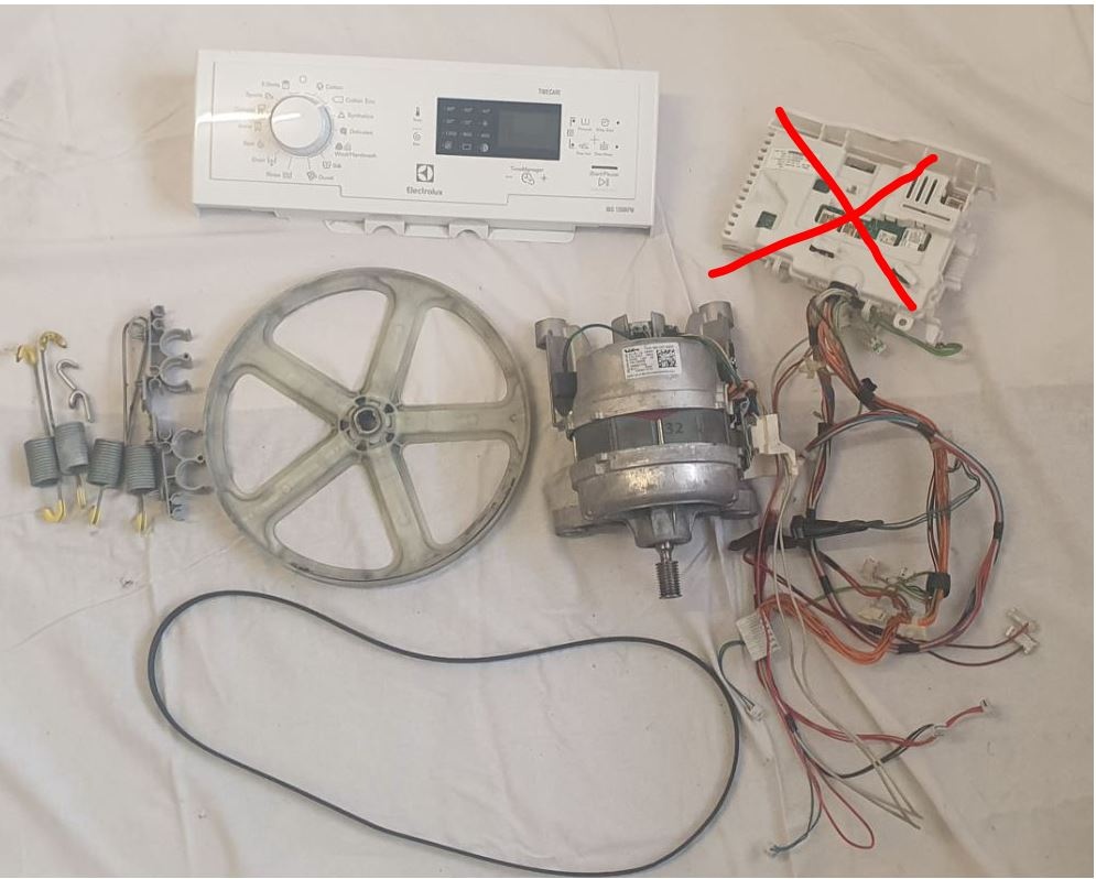 práčka Electrolux EWT1264 - rôzne diely - 8