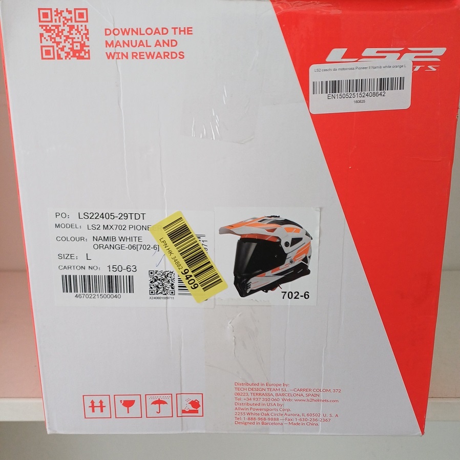 Enduro helma LS2 MX436 PIONEER - 8