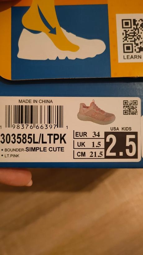 Tenisky slip -in Skechers 34 - 8